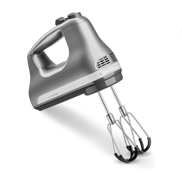 KitchenAid 6 Speed Hand Mixer with Flex Edge Beaters For Discount