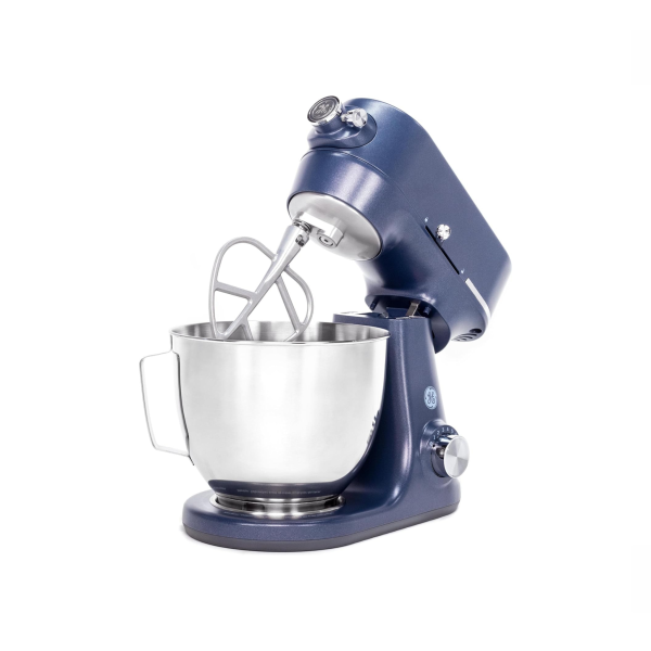 GE 5.3-Quart Tilt-Head Electric Sapphire Stand Mixer Fashion