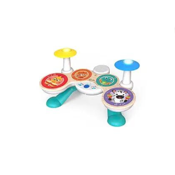 Baby Einstein Together in Tune Drums Safe Wireless Wooden Musical Toddler Toy Online
