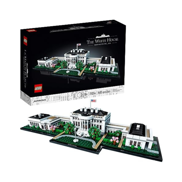 LEGO Architecture Collection: The White House Model Building Kit (1,483 Pcs) Supply