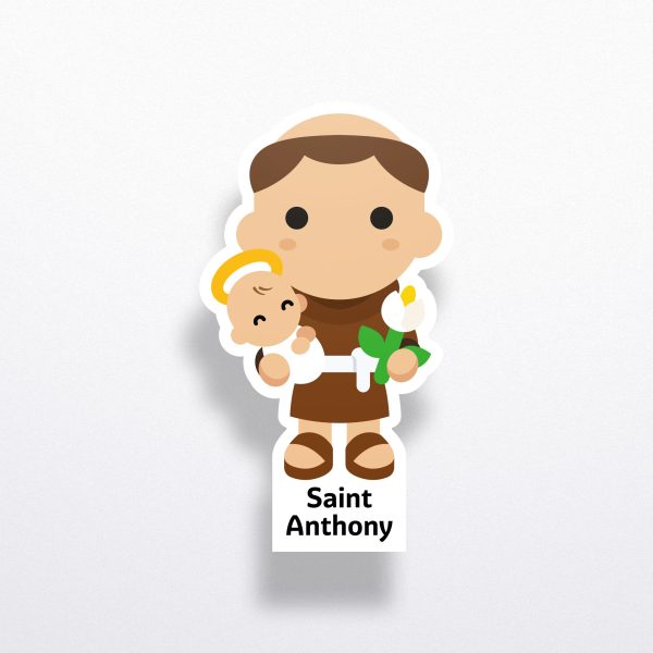 Saint Anthony Sticker Supply