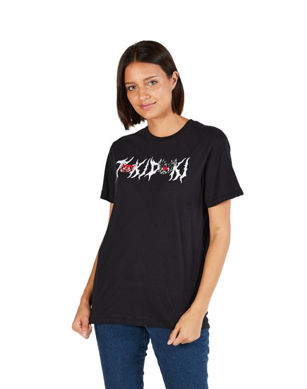 tokidoki-Con tokidoki x Aggretsuko Screamo Aggretsuko Tee For Discount - Image 5