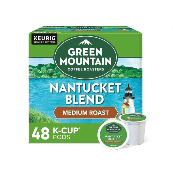 48-Pk Green Mountain Nantucket Blend, Single-Serve K-Cups, Medium Roast Supply