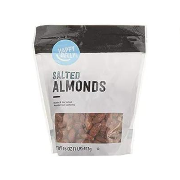 Happy Belly California Almonds, Roasted & Sea Salted (16 Ounce) Cheap