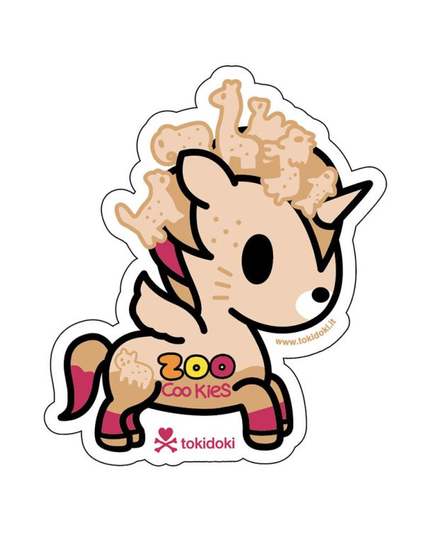 Biscotto Unicorno Die Cut Sticker on Sale