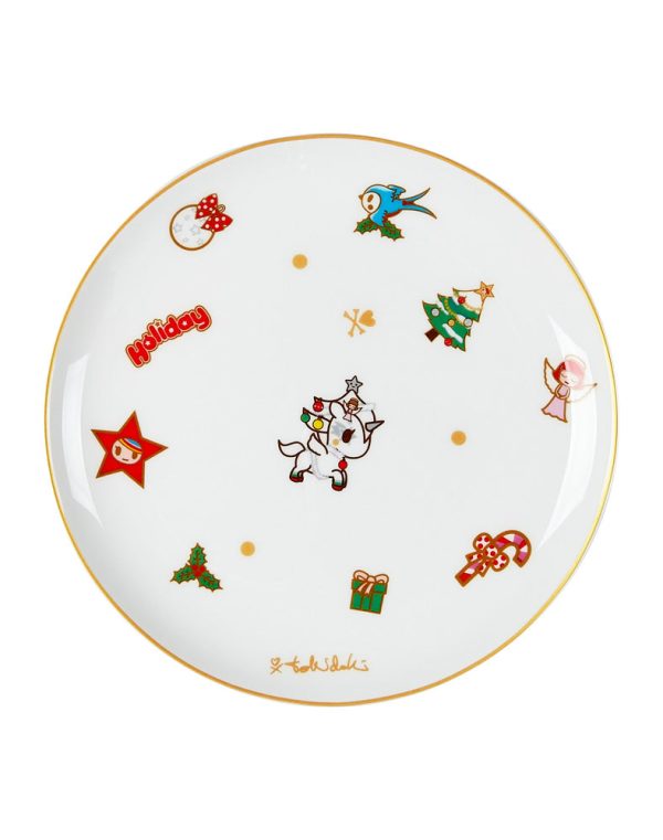 Winter Wonderland 8  Ceramic Plate - Set of two For Cheap