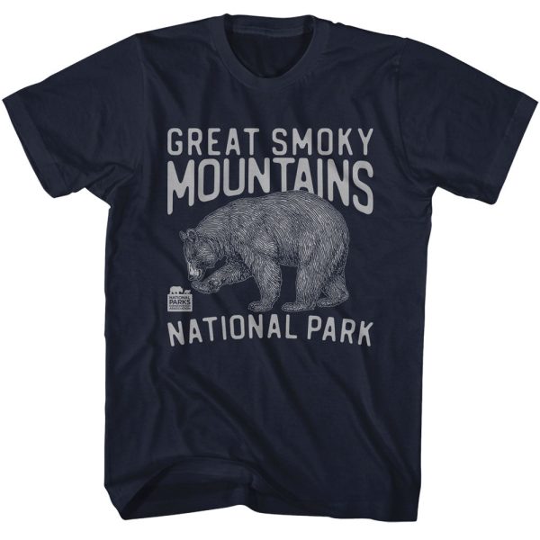 National Parks - Great Smoky Mountains 1940 (Blue) Online Hot Sale