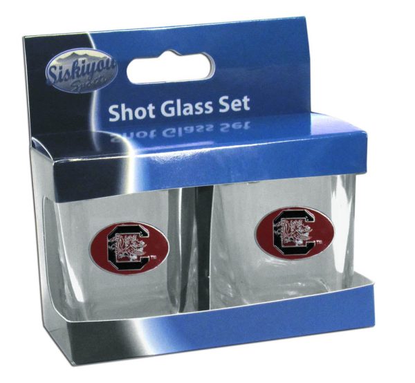 S. Carolina Gamecocks Shot Glass - Set Fashion